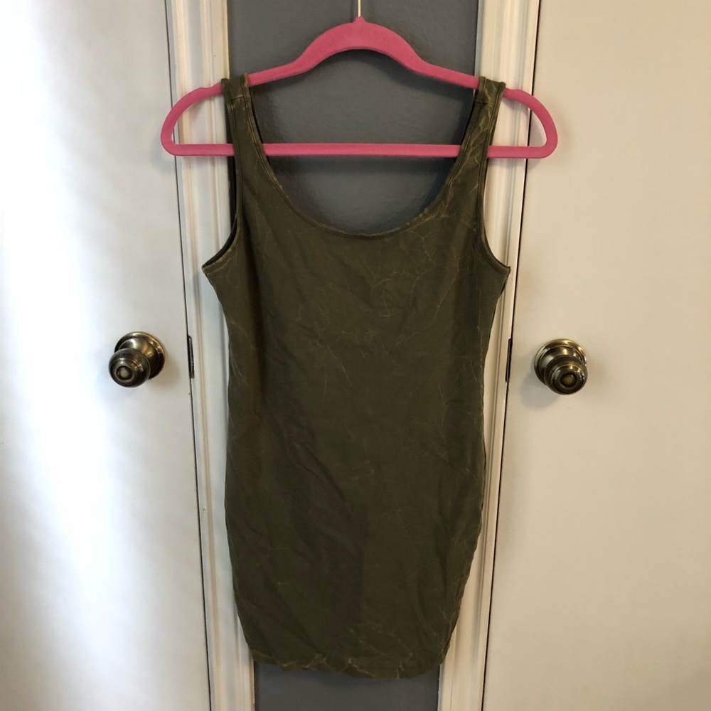 Forever 21 Army Green Bodycon Dress